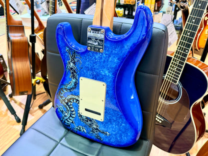 2015 Fender David Lozeau Blue Dragon Stratocaster~ Mexican Strat~ Limited 1/500